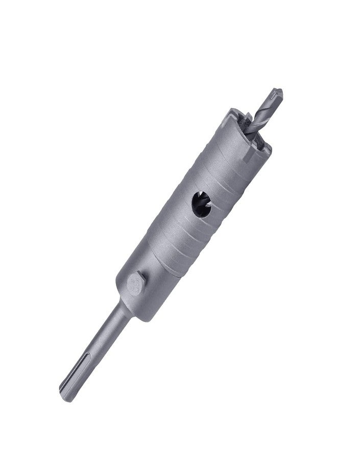 UpToDateTools 30mm / 1-3/16 inch Concrete Hole Saw with 110mm SDS Plus Shank Connecting Rod,Tungsten Carbide Teeth Cement Hole Saw for Cement Brick Concrete Stone Wall (30mm / 1-3/16 inch) - Image 2
